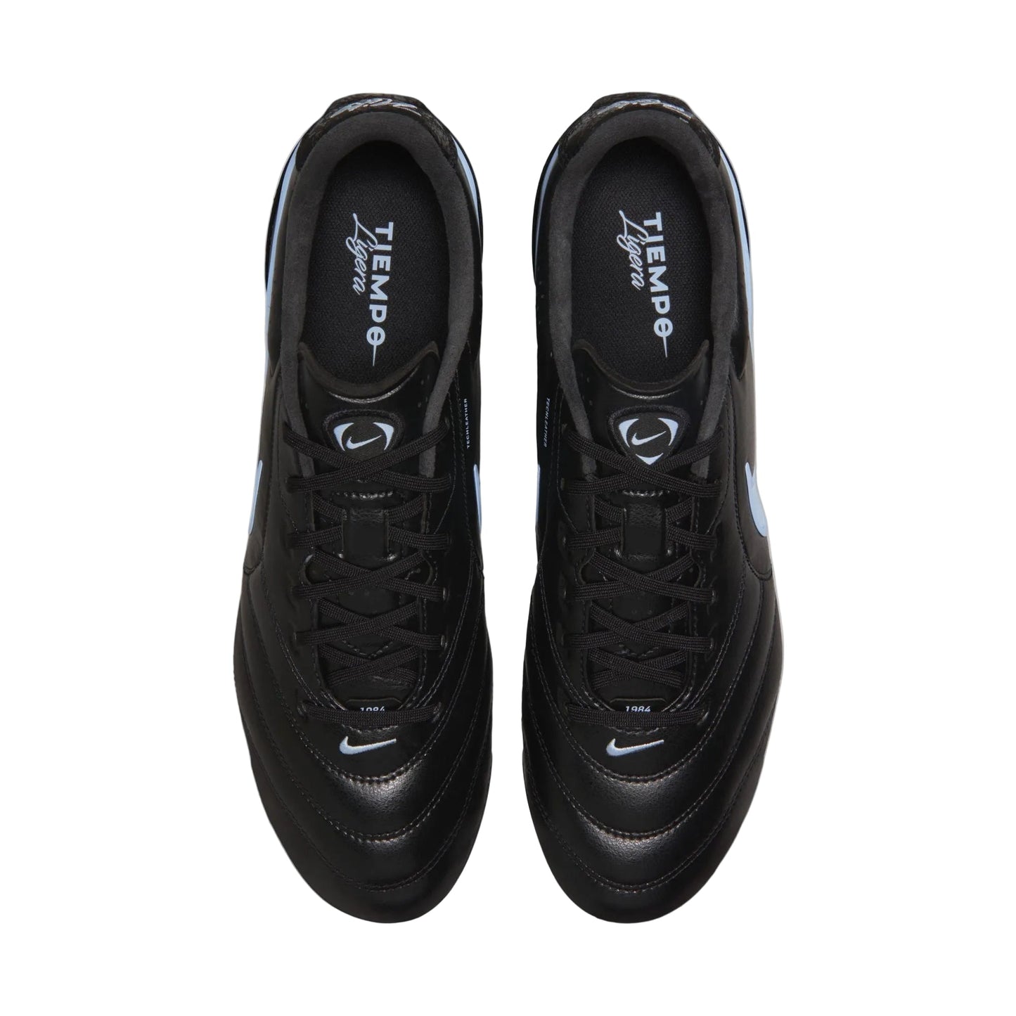 Nike Tiempo Ligera Pro FG - Black/Ice Blue Men's Footwear - Third Coast Soccer