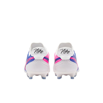 Nike Tiempo Ligera Pro FG - White/Blue/Pink Men's Footwear - Third Coast Soccer