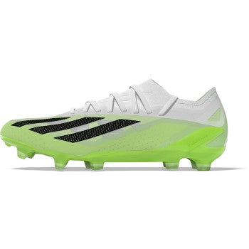adidas X Crazyfast.1 FG - White/Black/Lucid Lemon Mens Footwear   - Third Coast Soccer