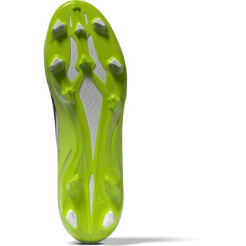 adidas X Crazyfast.3 FG - White/Black/Lucid Lemon Mens Footwear   - Third Coast Soccer