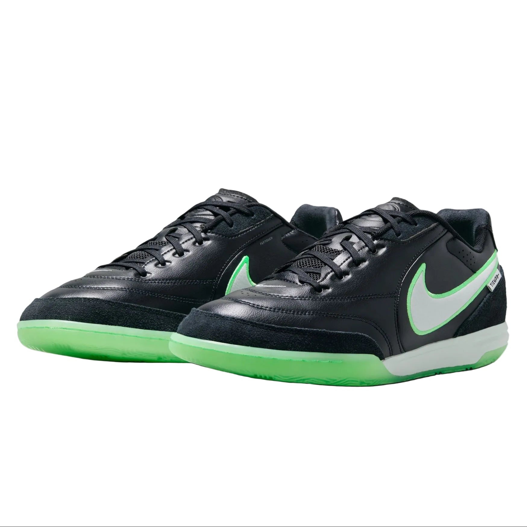 Nike Tiempo Streetgato - Black/Illusion Green Men's Footwear Black/Illusion Green Mens 6.5 - Third Coast Soccer