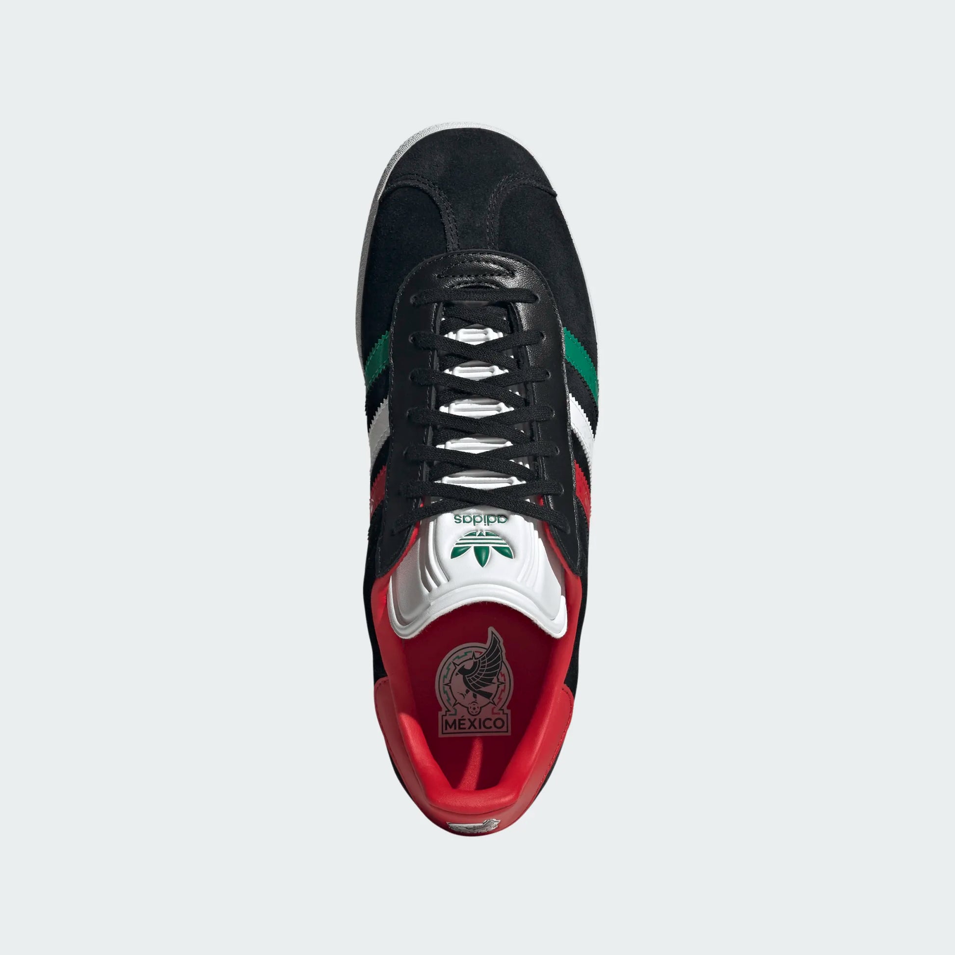 adidas FMF Mexico Gazelle - Black/White/Scarlet Men's Footwear - Third Coast Soccer