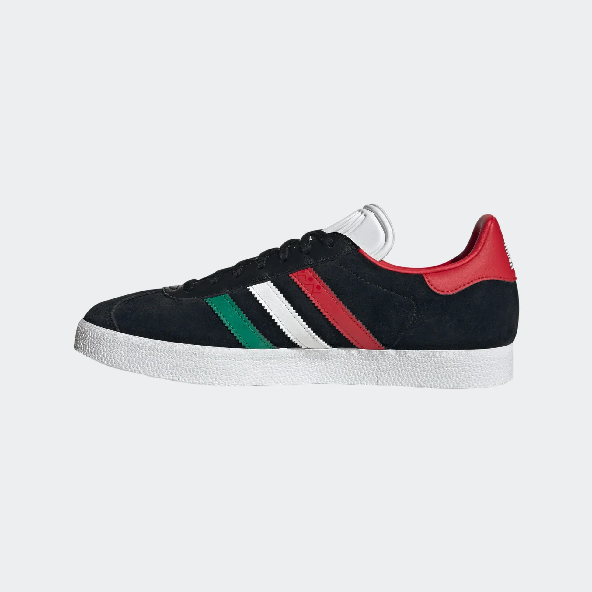 adidas FMF Mexico Gazelle - Black/White/Scarlet Men's Footwear - Third Coast Soccer