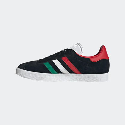 adidas FMF Mexico Gazelle - Black/White/Scarlet Men's Footwear - Third Coast Soccer