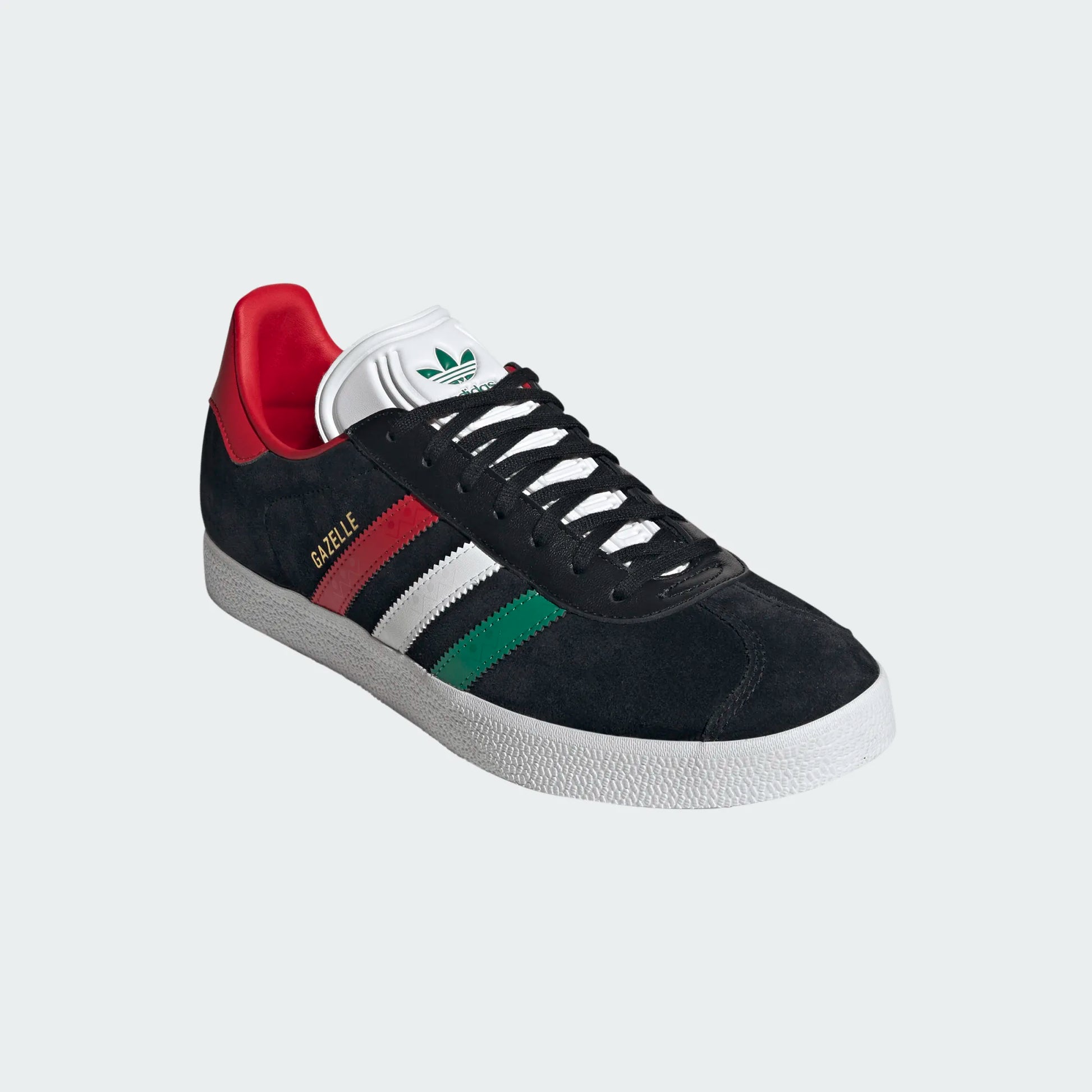 adidas FMF Mexico Gazelle - Black/White/Scarlet Men's Footwear - Third Coast Soccer