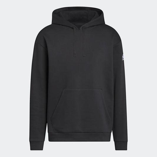 adidas Men's Fleece Hoodie - Black Training Wear Black Mens XSmall - Third Coast Soccer