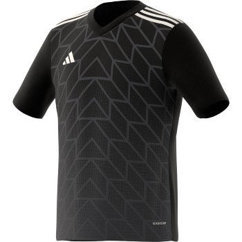 adidas Youth Team Icon 23 Jersey - Black/White Jerseys   - Third Coast Soccer