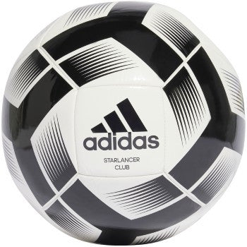 adidas Starlancer Club Ball - White/Black Balls   - Third Coast Soccer