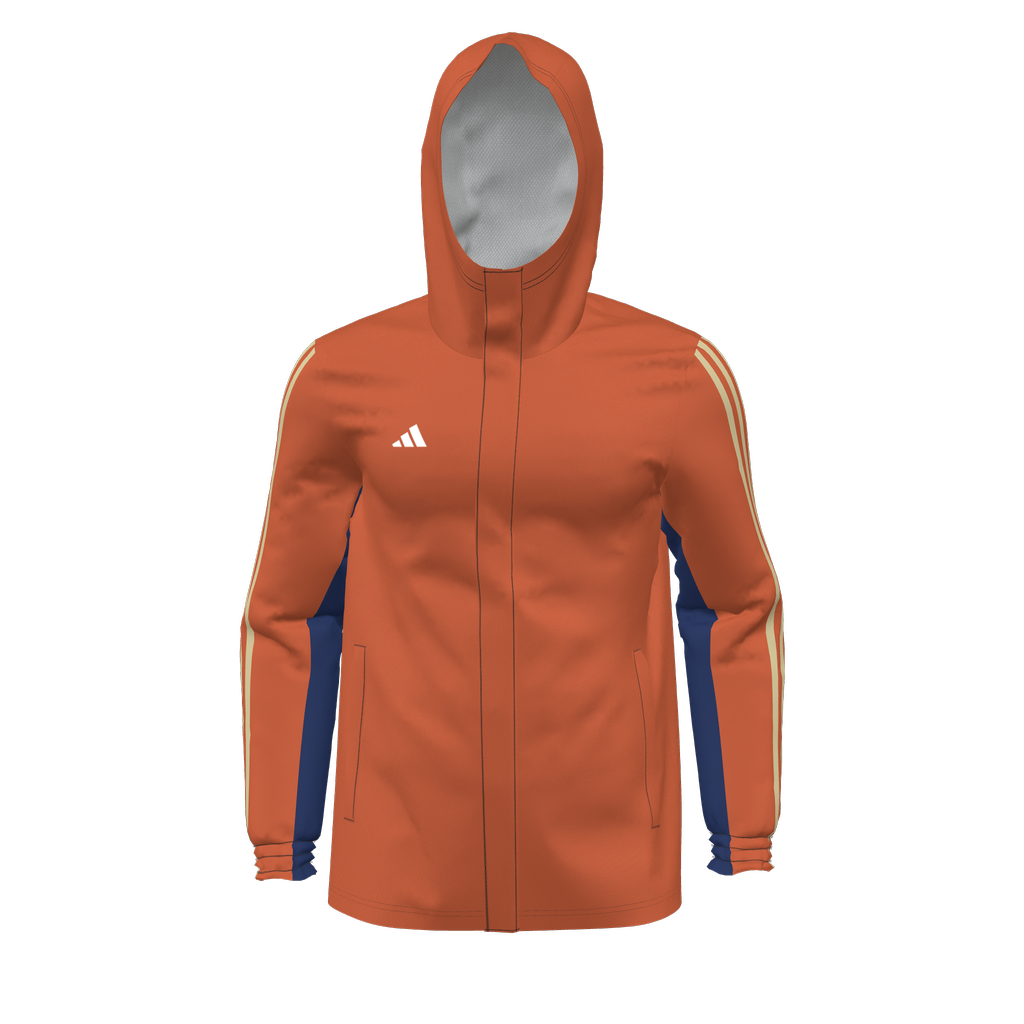 adidas Custom All Weather Jacket 23 Jackets - Third Coast Soccer