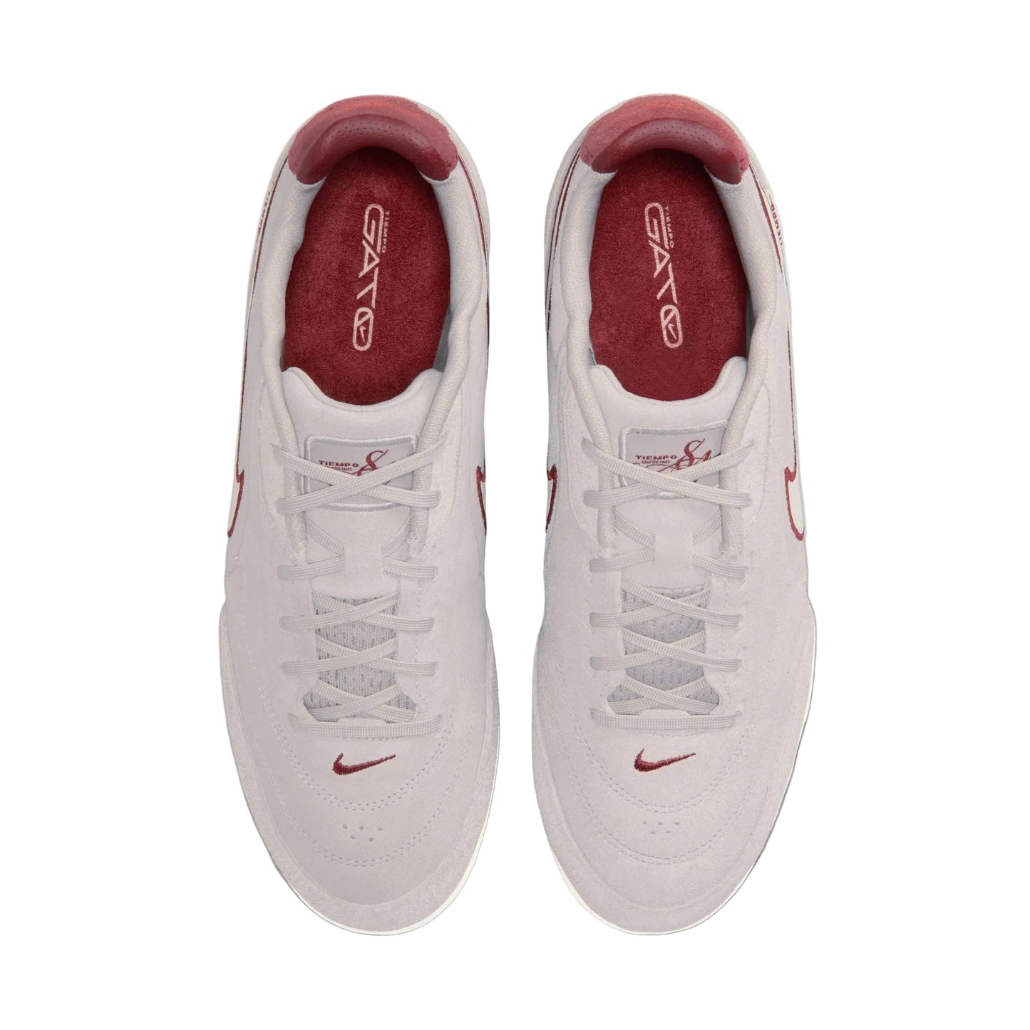Nike Tiempo Streetgato Premium - Moon Particle/Chalk/Team Red Men's Footwear - Third Coast Soccer
