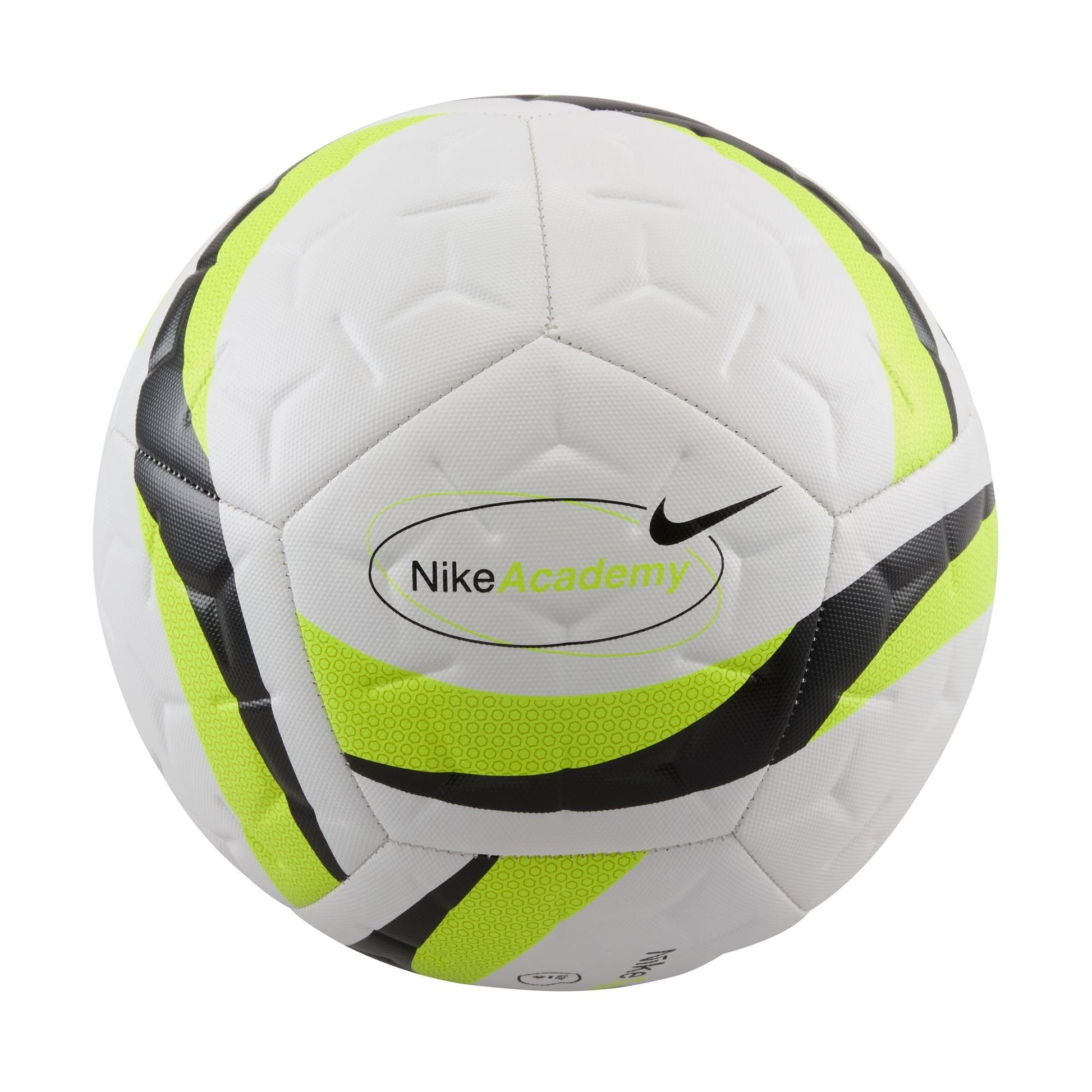 Nike Team Academy Ball - White/Volt/Black Balls - Third Coast Soccer