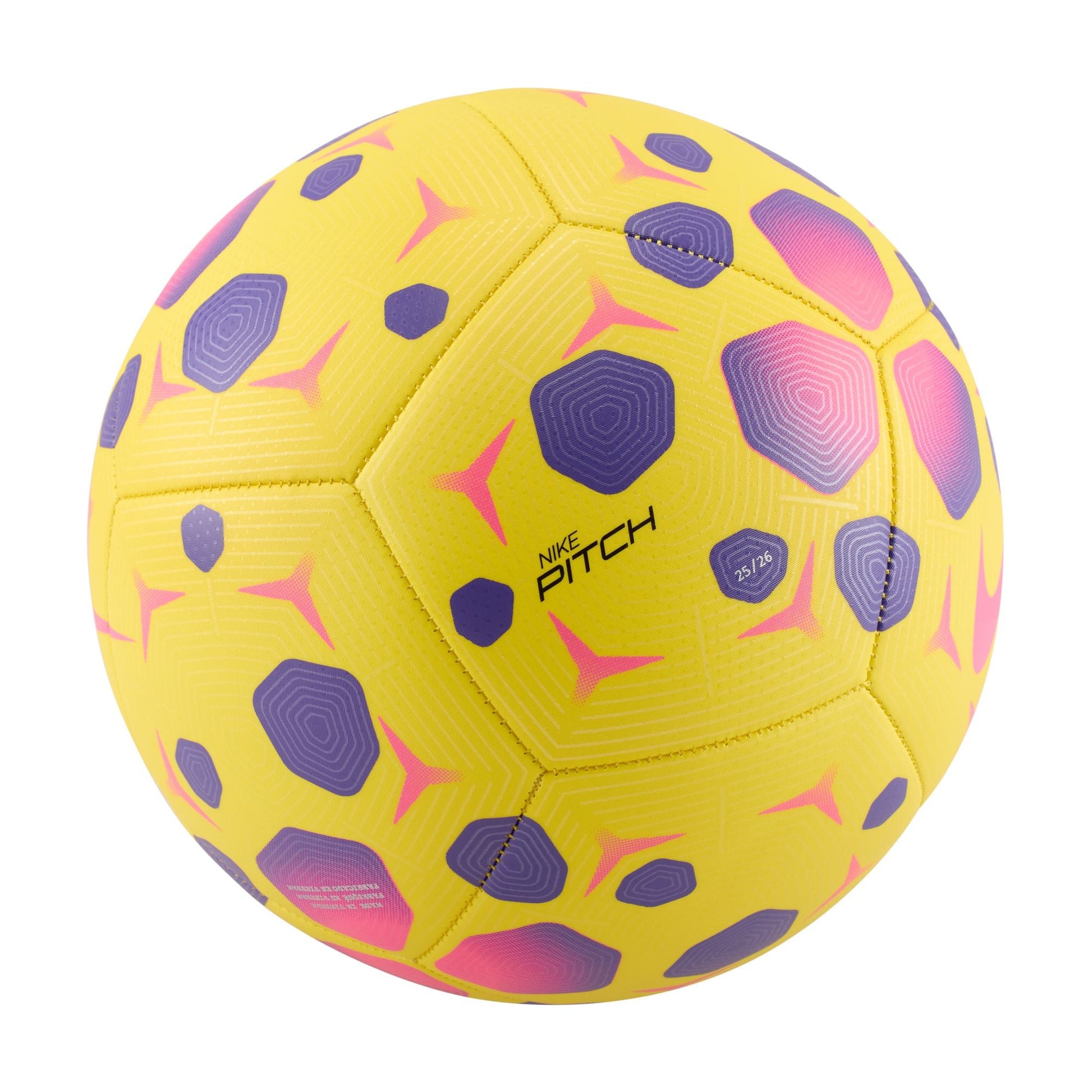 Nike Pitch Ball - Yellow/Purple/Pink Balls - Third Coast Soccer
