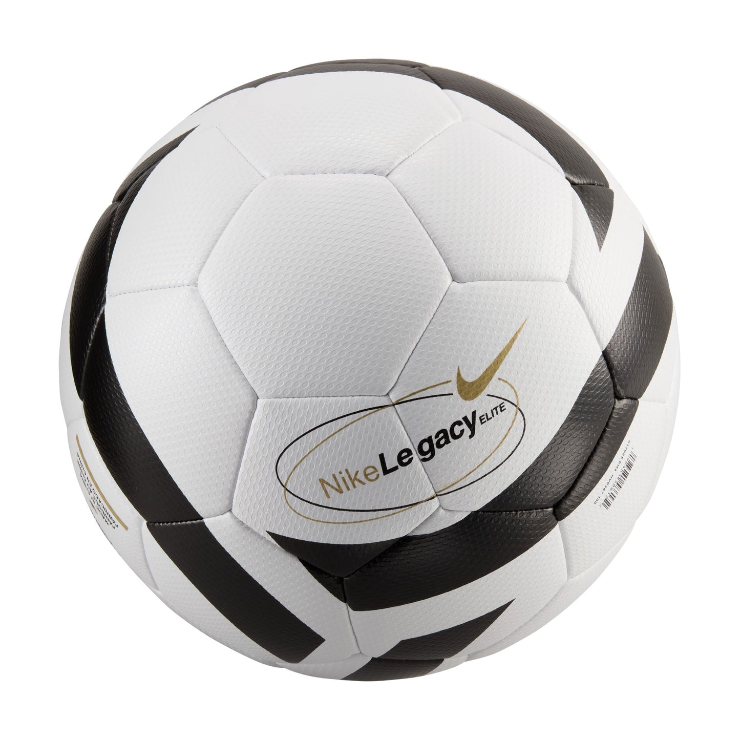 Nike Legacy Elite Ball - White/Black/Gold Balls - Third Coast Soccer