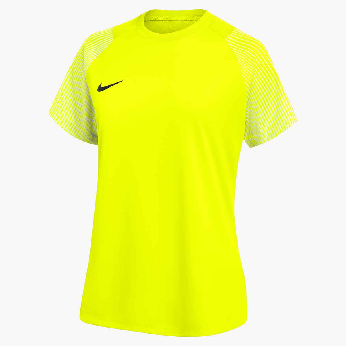 Nike Women's Dri-Fit Academy II SS Jersey Jerseys Volt/Barely Volt/Black Womens Small - Third Coast Soccer