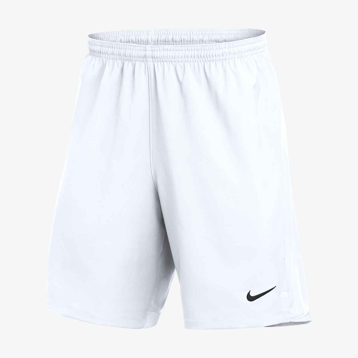 Nike Youth Dri-Fit Laser VI Short Shorts White/Black Youth Small - Third Coast Soccer