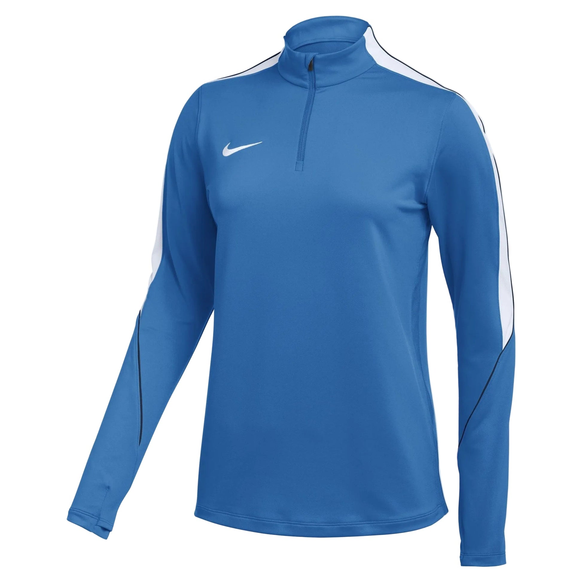 Nike St. Charles Women's Strike 1/4 Zip Drill Top St. Charles 2026-2028 Royal Blue/White Womens XSmall - Third Coast Soccer