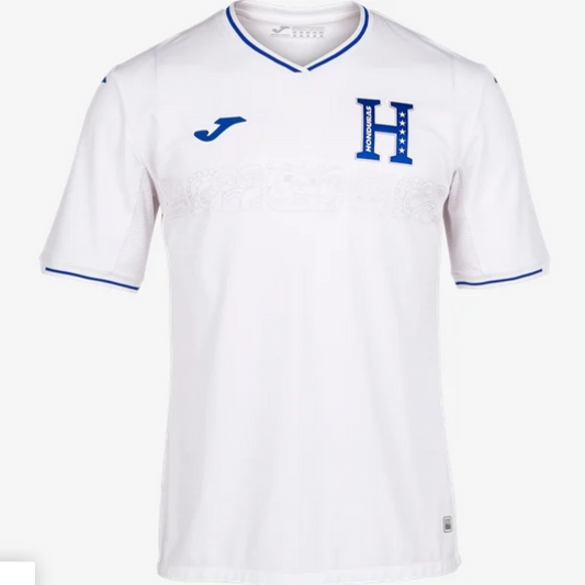 Joma Honduras Home Jersey 21/22 International Replica Closeout White Mens Small - Third Coast Soccer