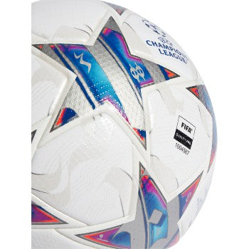 adidas UCL Pro 2024 Ball - White/Silver/Cyan/Royal Balls - Third Coast Soccer
