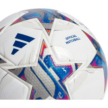 adidas UCL Pro 2024 Ball - White/Silver/Cyan/Royal Balls - Third Coast Soccer