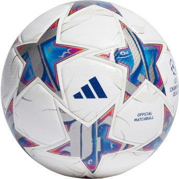 adidas UCL Pro 2024 Ball - White/Silver/Cyan/Royal Balls - Third Coast Soccer