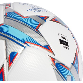adidas UCL League Ball - White/Silver/Cyan/Purple Balls   - Third Coast Soccer