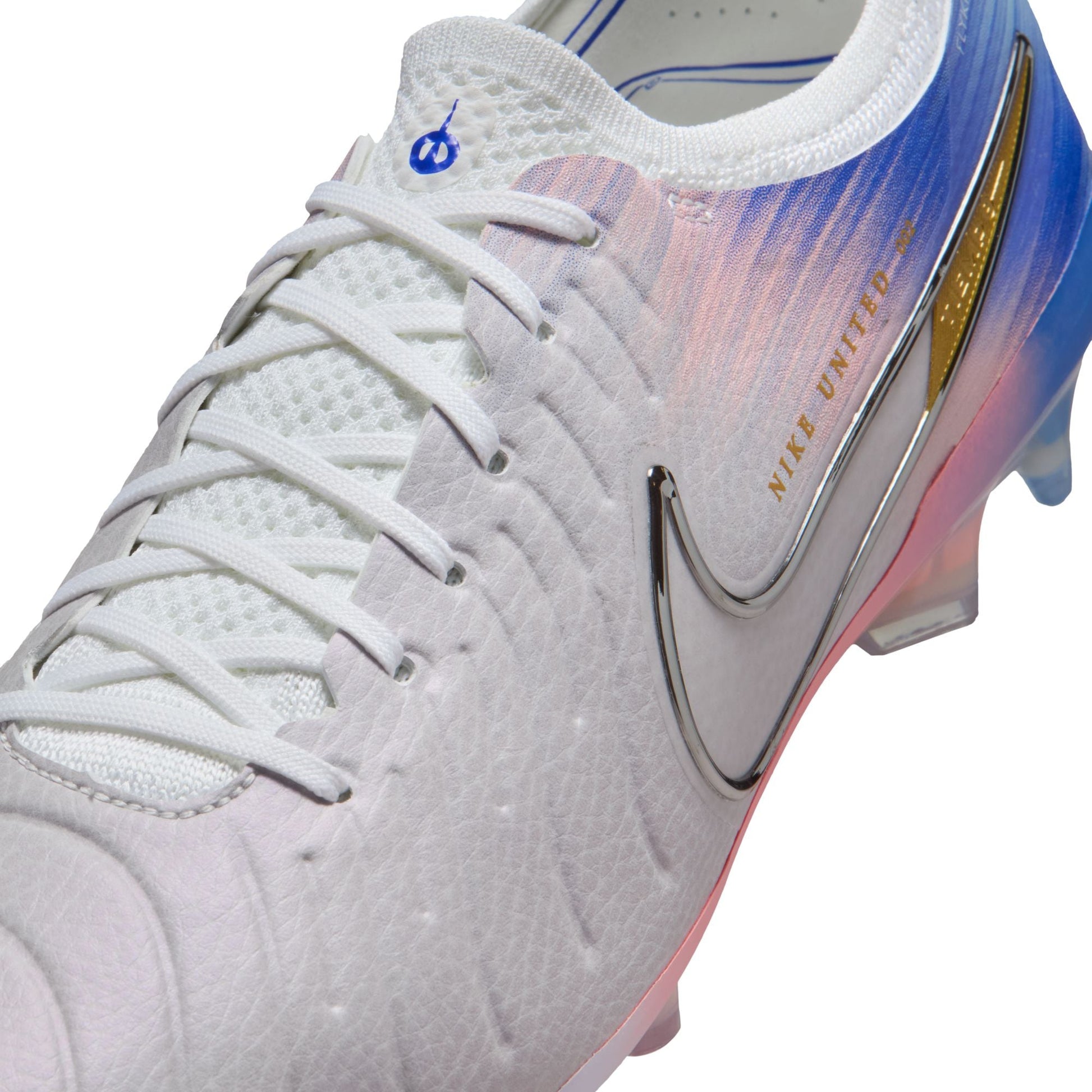 Nike United Tiempo Legend 10 Elite FG - Grey/Blue Men's Footwear - Third Coast Soccer