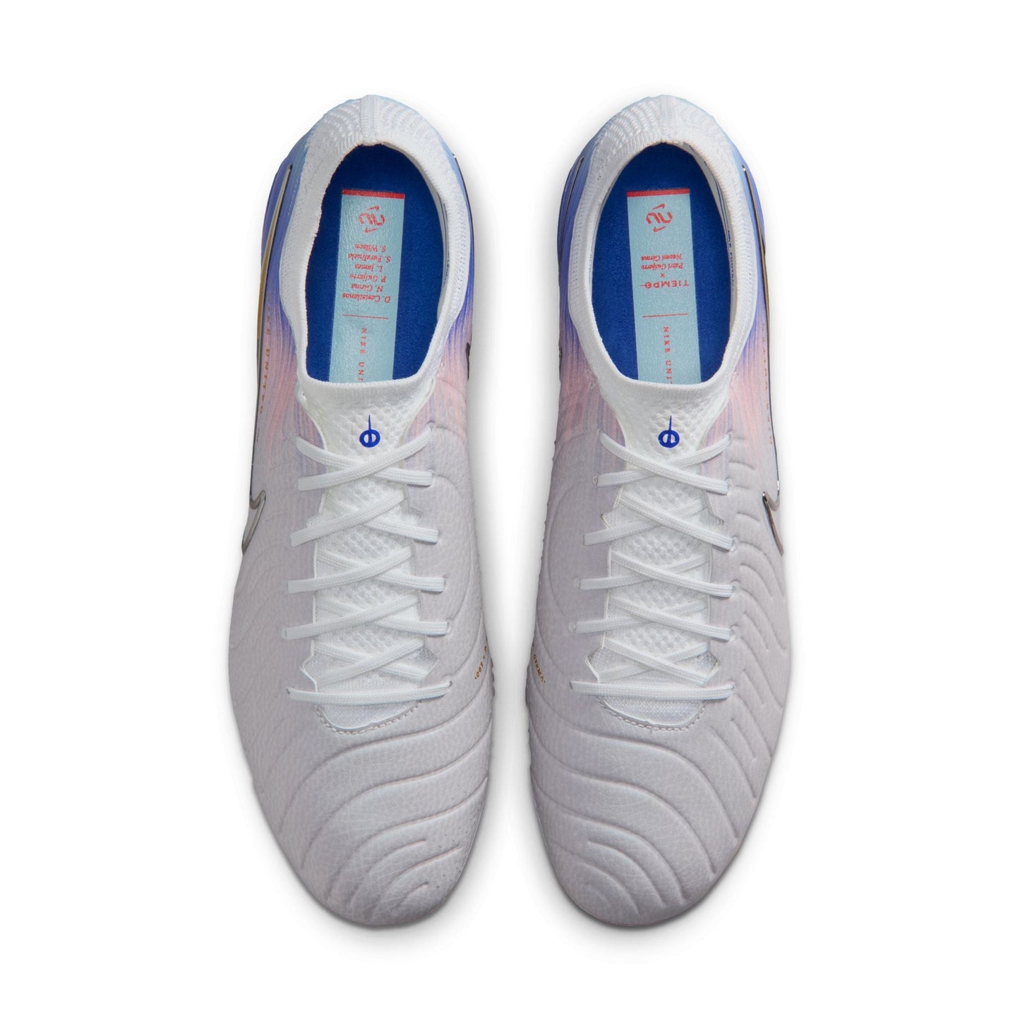 Nike United Tiempo Legend 10 Elite FG - Grey/Blue Men's Footwear - Third Coast Soccer