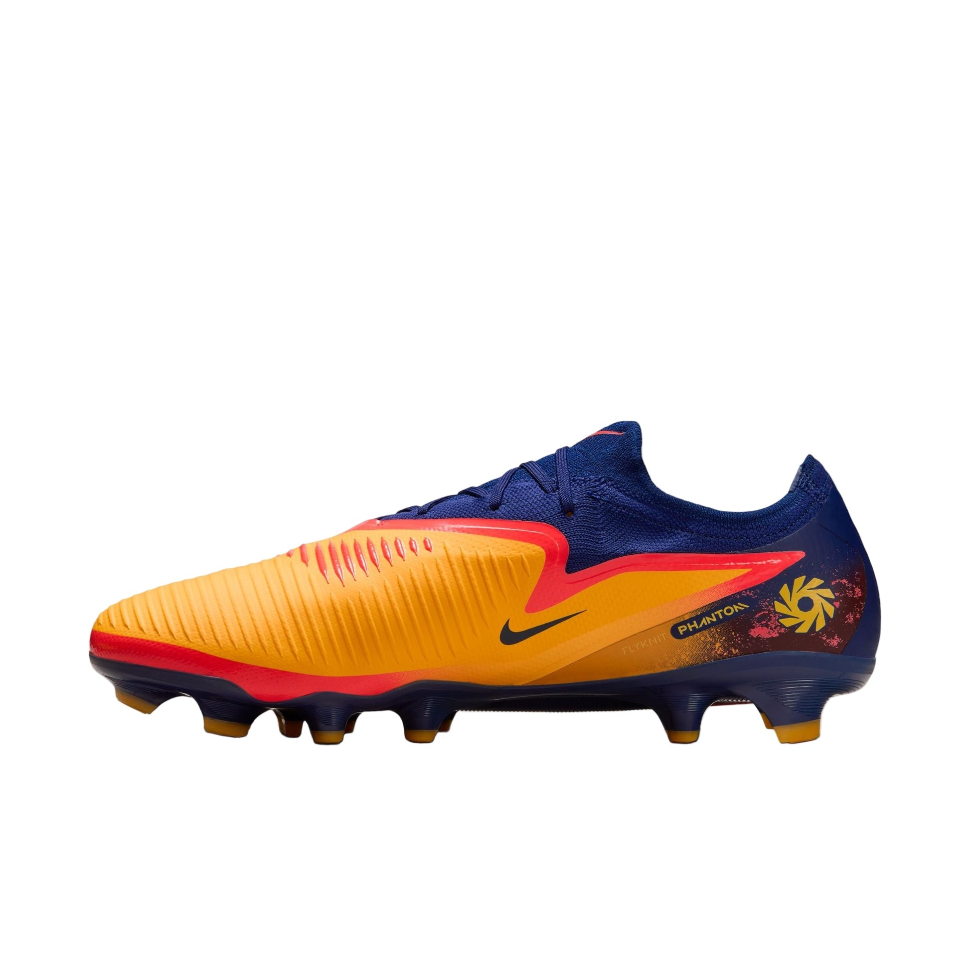 Nike Phantom 6 Low Pro Haaland FG - Orange/Lemon/Blue Men's Footwear - Third Coast Soccer