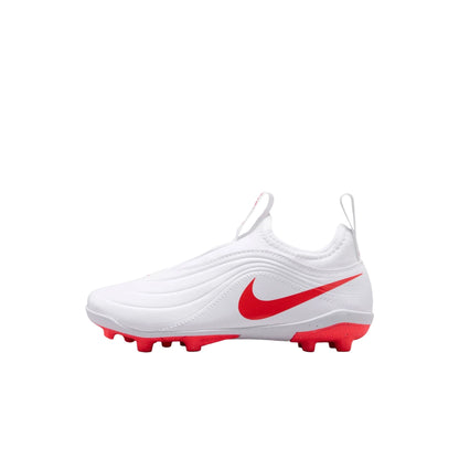 Nike Junior Tiempo Maestro Club FG - White/Blur/Crimson Youth Footwear - Third Coast Soccer
