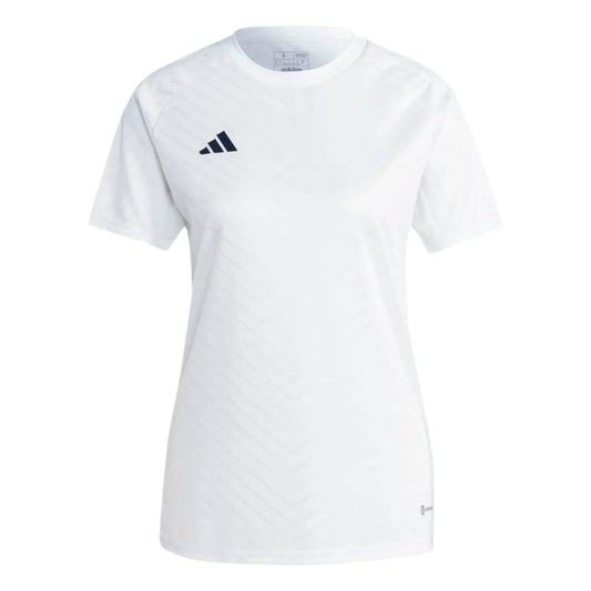 adidas Women's Campeon 23 Jersey - White Jerseys White/White Womens XSmall - Third Coast Soccer
