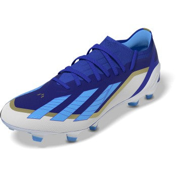adidas X CrazyFast Elite Messi FG - Lucid Blue/White Mens Footwear   - Third Coast Soccer