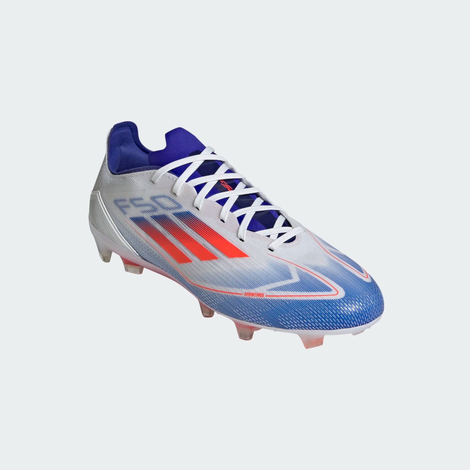 adidas F50 Pro FG - White/Red/Blue Mens Footwear   - Third Coast Soccer