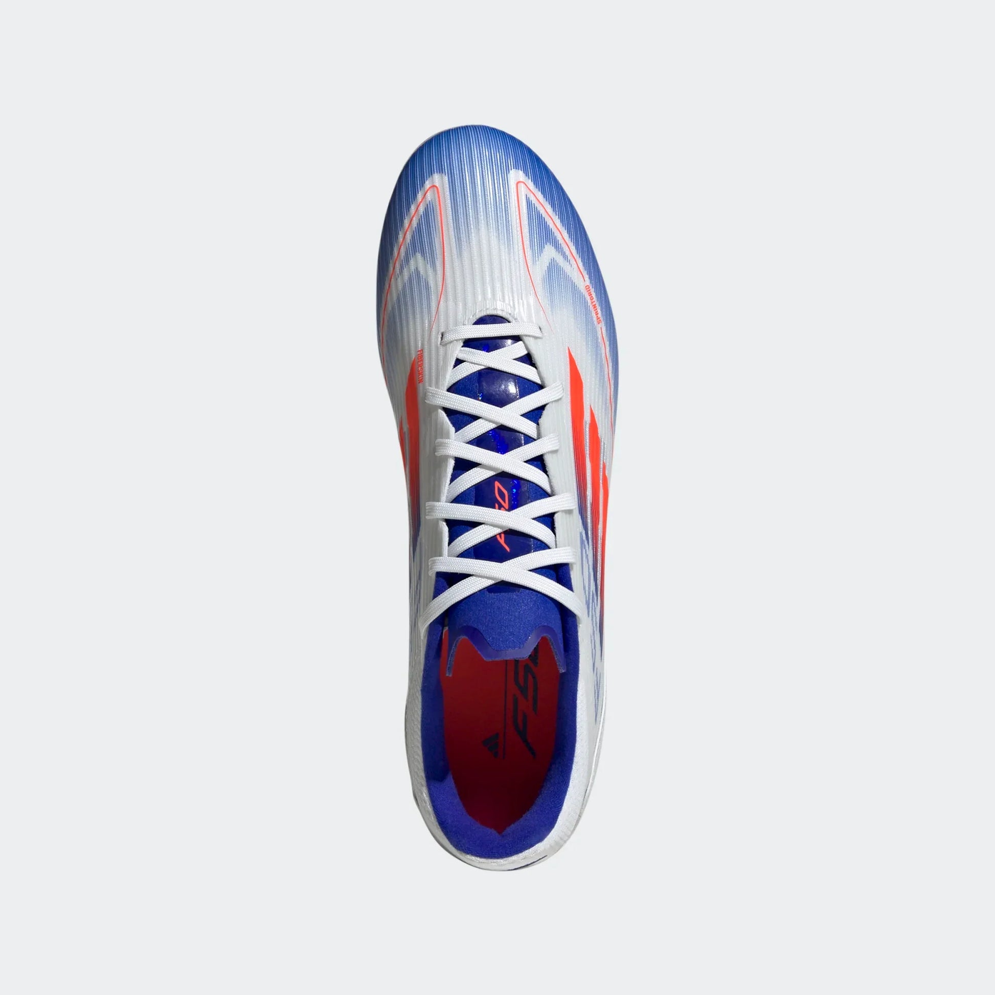 adidas F50 League FG - White/Red/Blue Mens Footwear   - Third Coast Soccer