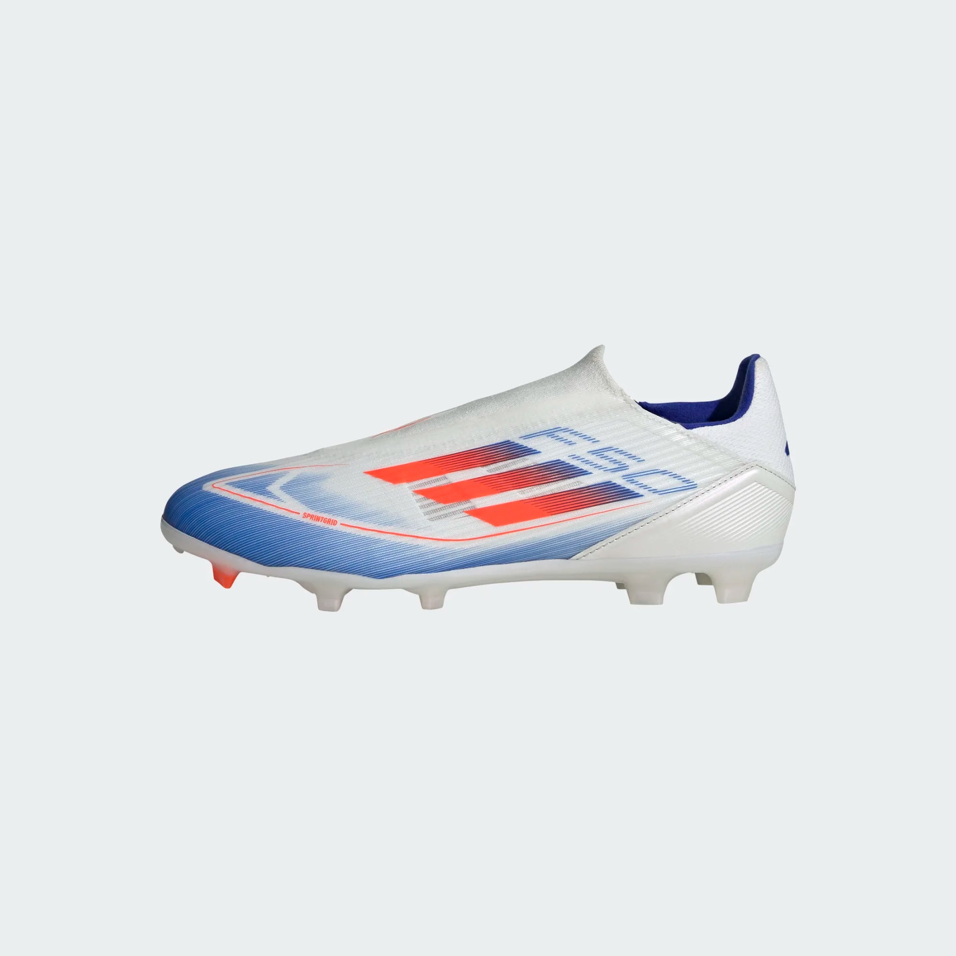 adidas F50 League Laceless FG - White/Red/Blue Mens Footwear   - Third Coast Soccer