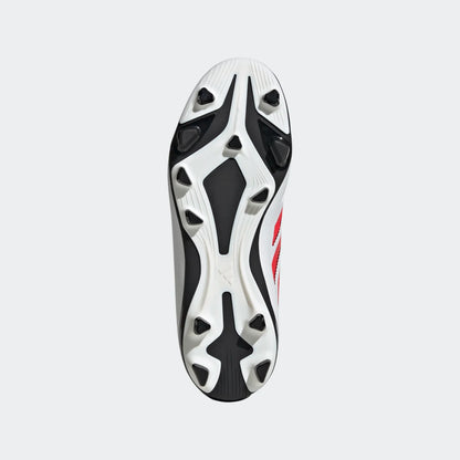 adidas Youth Copa Pure III Club FG - White/Red/Black Youth Footwear - Third Coast Soccer