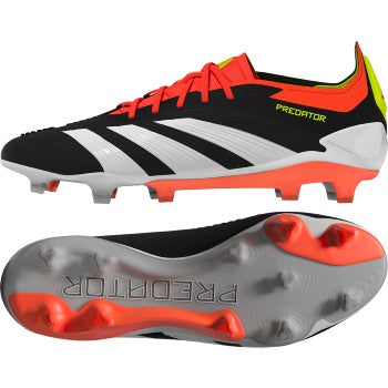 adidas Predator Elite FG - Black/White/Red Mens Footwear   - Third Coast Soccer