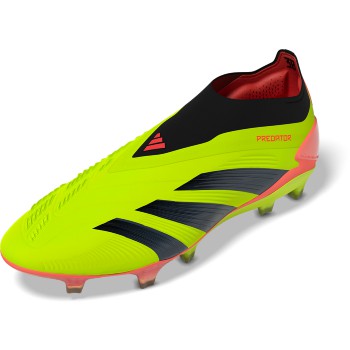 adidas Predator Elite Laceless FG - Solar Yellow/Black/Red Mens Footwear   - Third Coast Soccer