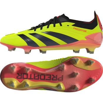 adidas Predator Elite FG - Solar Yellow/Core Black/Solar Red Mens Footwear   - Third Coast Soccer