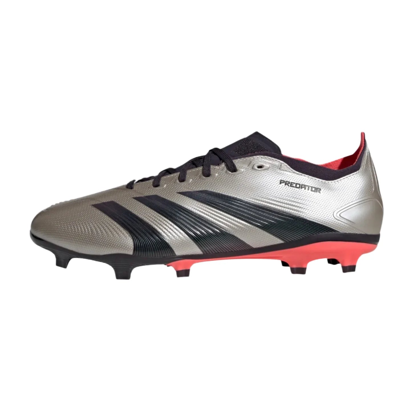 adidas Predator League FG - Platinum/Black/Turbo Men's Footwear Closeout - Third Coast Soccer