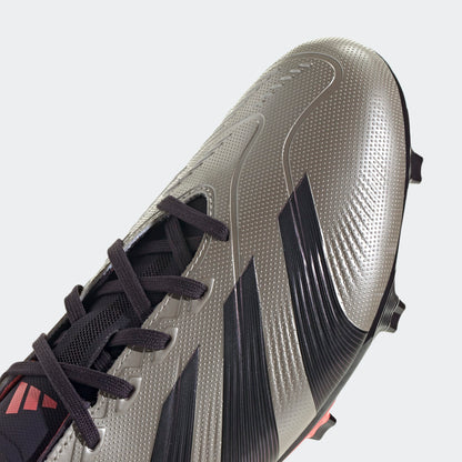 adidas Predator League FG - Platinum/Black/Turbo Men's Footwear Closeout - Third Coast Soccer