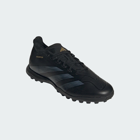 adidas Predator League Turf - Black/Carbon/Gold Men's Footwear Closeout - Third Coast Soccer