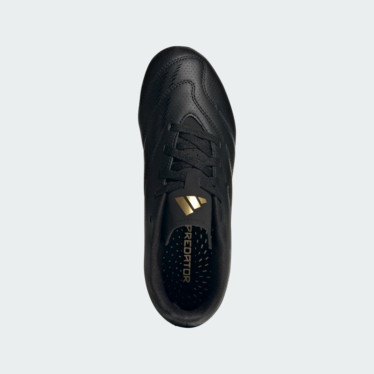 adidas Junior Predator Club FG - Black/Carbon/Gold Youth Footwear   - Third Coast Soccer