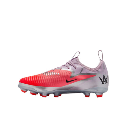 Nike Youth Phantom 6 Low Academy FG/MG "Alexia Putellas" - Crimson/Black Youth Footwear - Third Coast Soccer