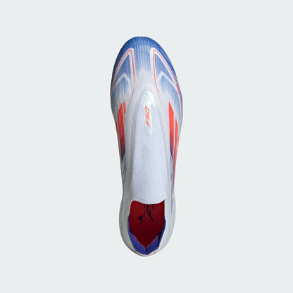 adidas F50 Elite Laceless FG - White/Red/Blue Men's Footwear Closeout - Third Coast Soccer