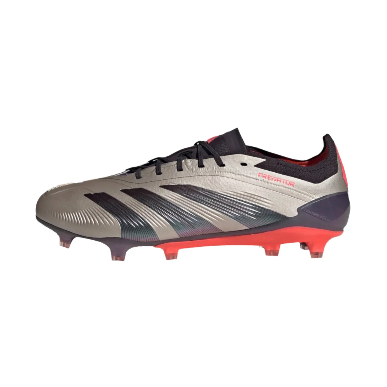 adidas Predator Elite FG - Platinum/Black/Carbon Men's Footwear Closeout - Third Coast Soccer