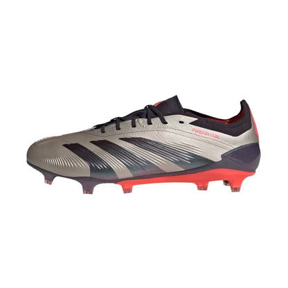 adidas Predator Elite FG - Platinum/Black/Carbon Men's Footwear Closeout - Third Coast Soccer