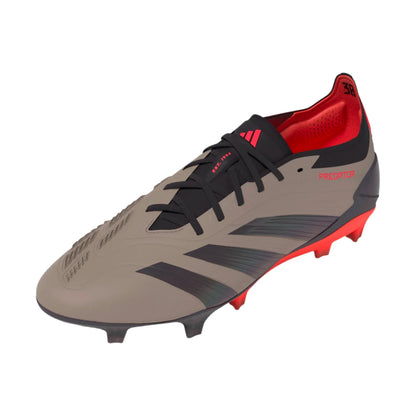 adidas Predator Elite FG - Platinum/Black/Carbon Men's Footwear Closeout Platinum Metallic/Black/Carbon Mens 8 - Third Coast Soccer