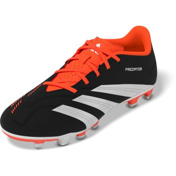 adidas Junior Predator Club FG - Black/White/Red Youth Footwear   - Third Coast Soccer