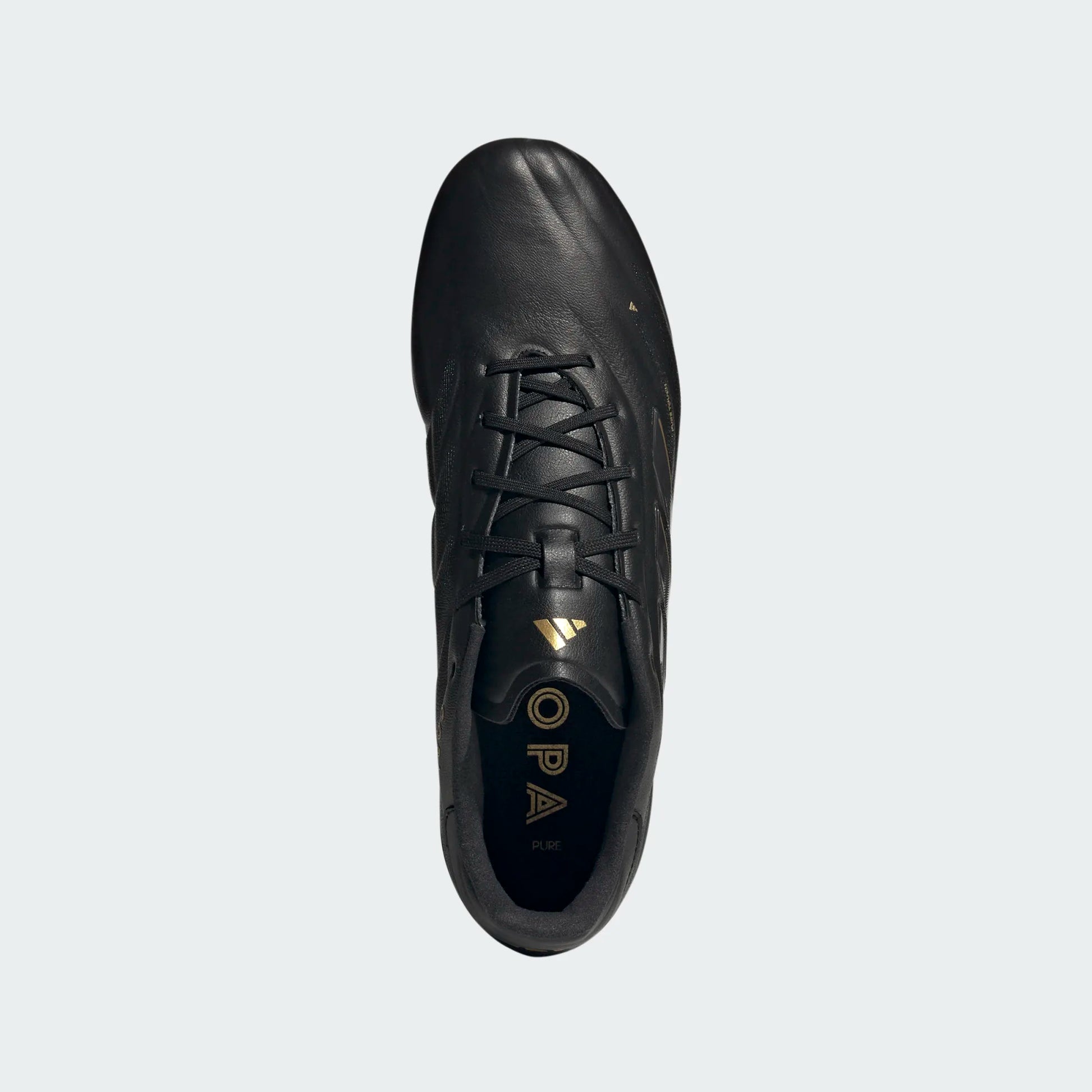 adidas Copa Pure 2 Elite FG - Black/Carbon/Gold Men's Footwear Closeout - Third Coast Soccer