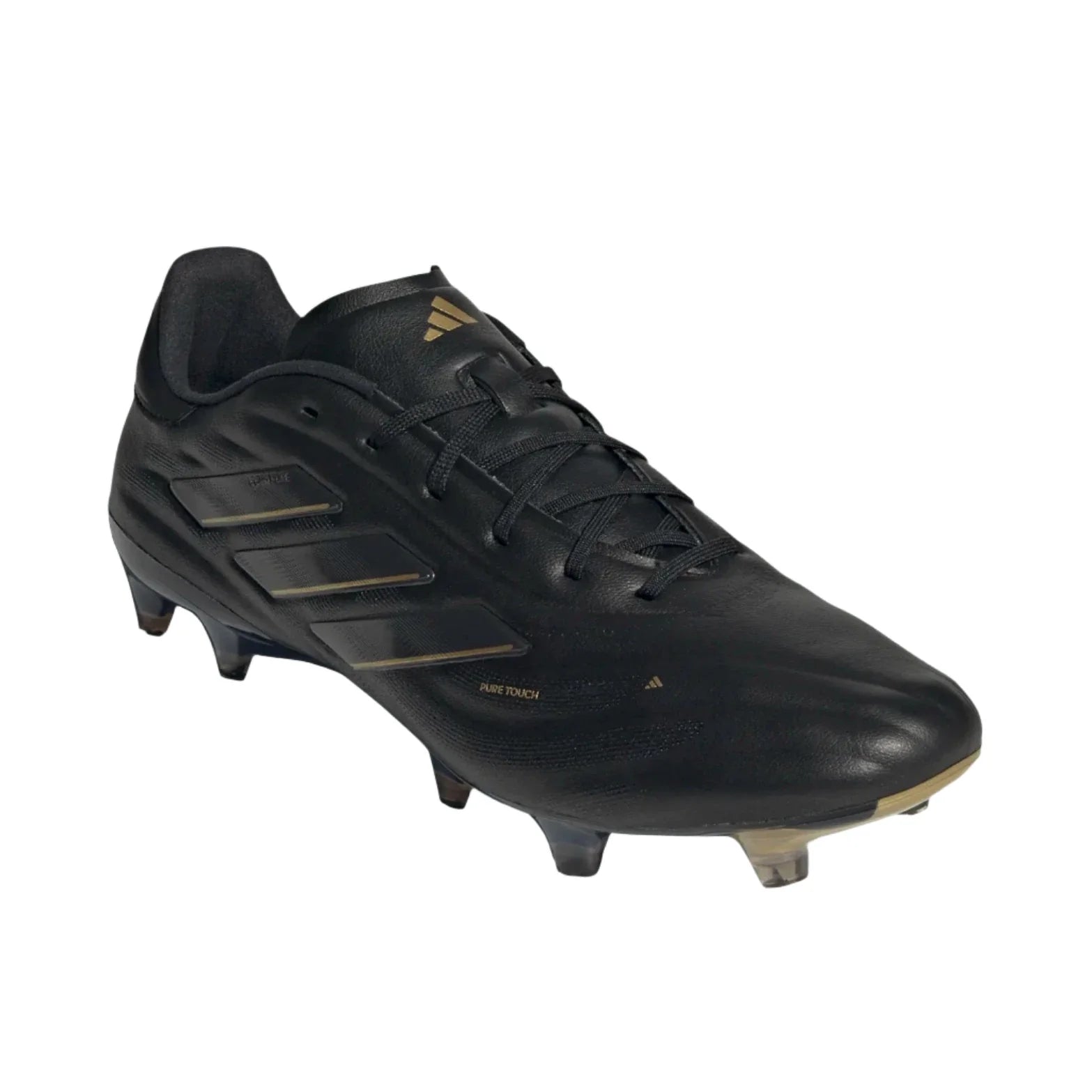 adidas Copa Pure 2 Elite FG - Black/Carbon/Gold Men's Footwear Closeout - Third Coast Soccer